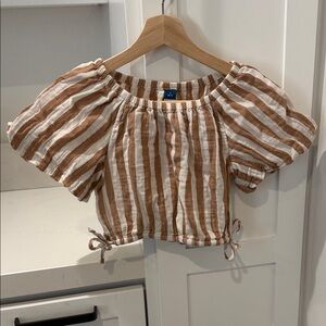 Girls -Old navy linen top